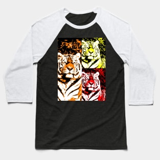 The Tiger (collage) Baseball T-Shirt